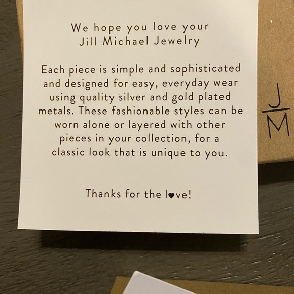 Jillian Michael Midnight drop hoop - Picture 5 of 7